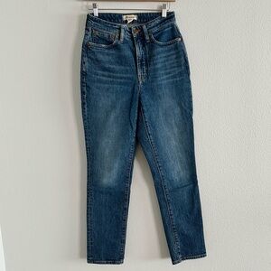 Madewell | Curvy Perfect Vintage Straight Jean in Mayfield Wash | Size 27